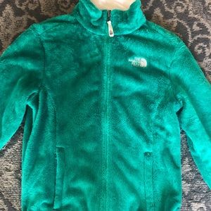 North Face Green Osito Jacket